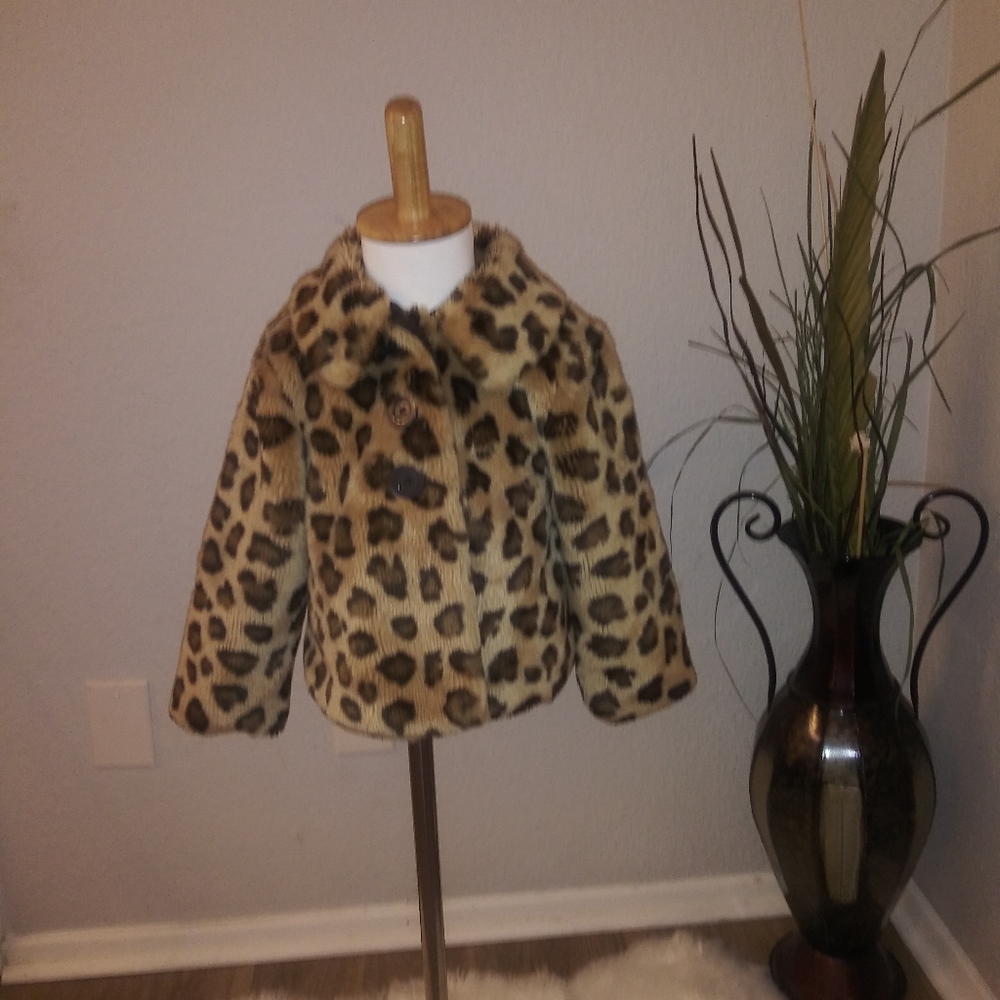 Leopard Print Coat